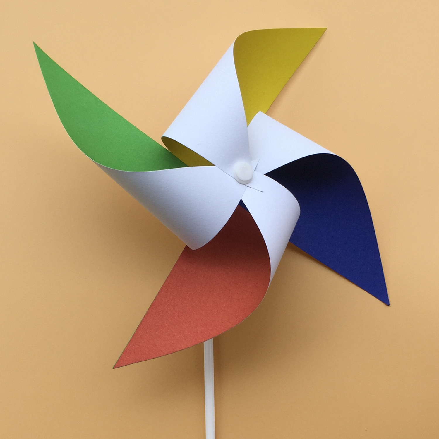 自制纸质小风车幼儿园儿童diy益智科学探索小实验科教具玩具教材