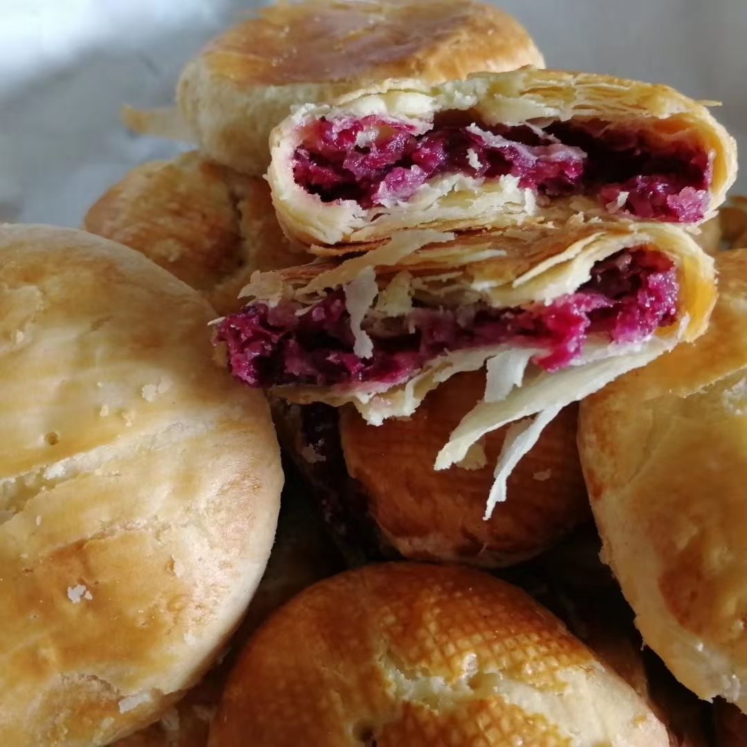 云南特产鲜花饼穆斯林清真食品休闲零食小吃糕点送礼礼盒玫瑰花饼