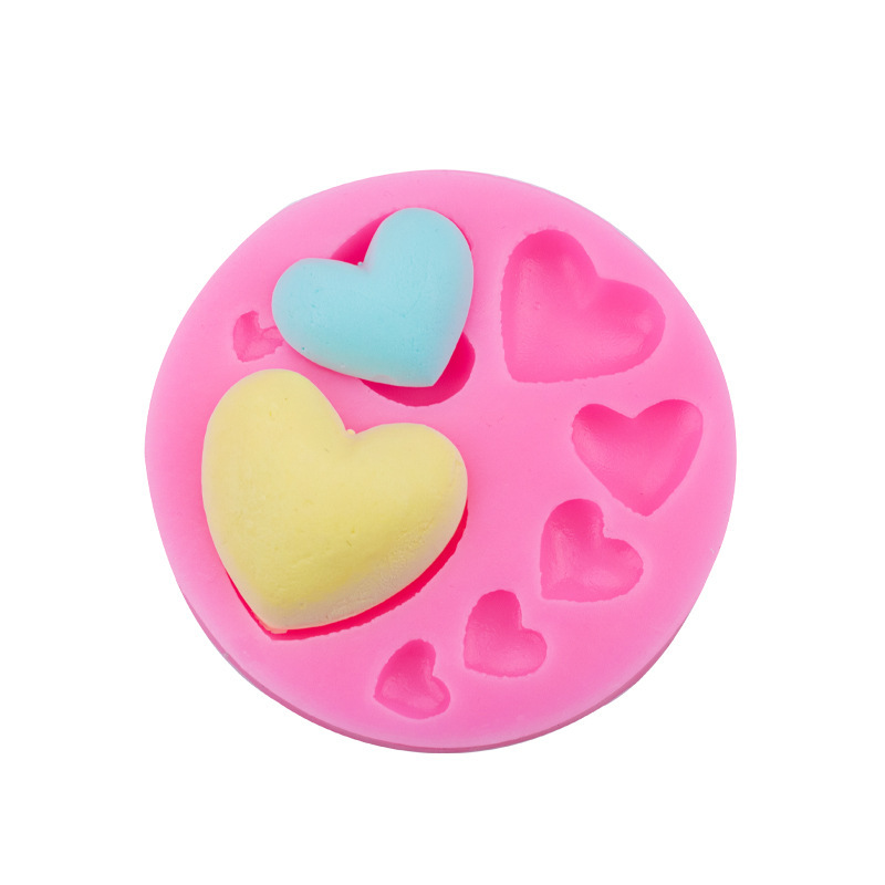 DIY Valentine's Day Love Silicone Mold Bear Sexy Lips Chocolate Fondant Mold Love Cake Decoration