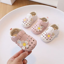 婴儿凉鞋软底夏学步鞋女宝宝鞋子0-1岁婴童鞋公主鞋婴儿可爱鞋子