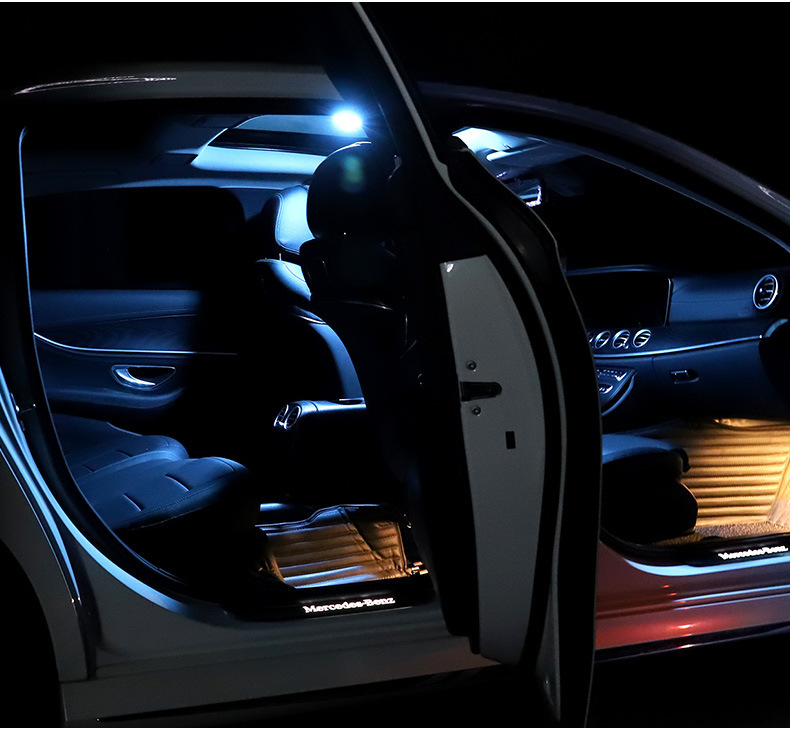 led车内照明灯汽车顶阅读前后排内饰触摸小夜灯车载应急通用超亮