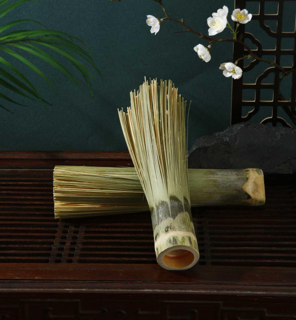 制作竹刷锅竹片洗锅刷清洁厨房用刷饭店酒店洗