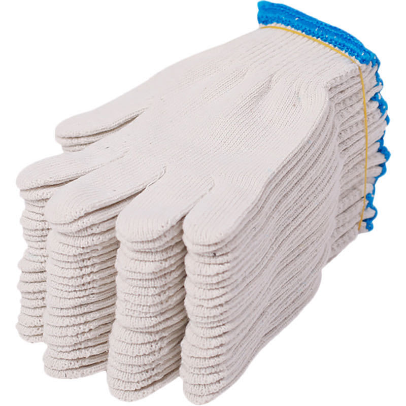 手套劳保耐磨工作加厚薄款棉纱棉线纯棉布尼龙劳工劳动男工地干活