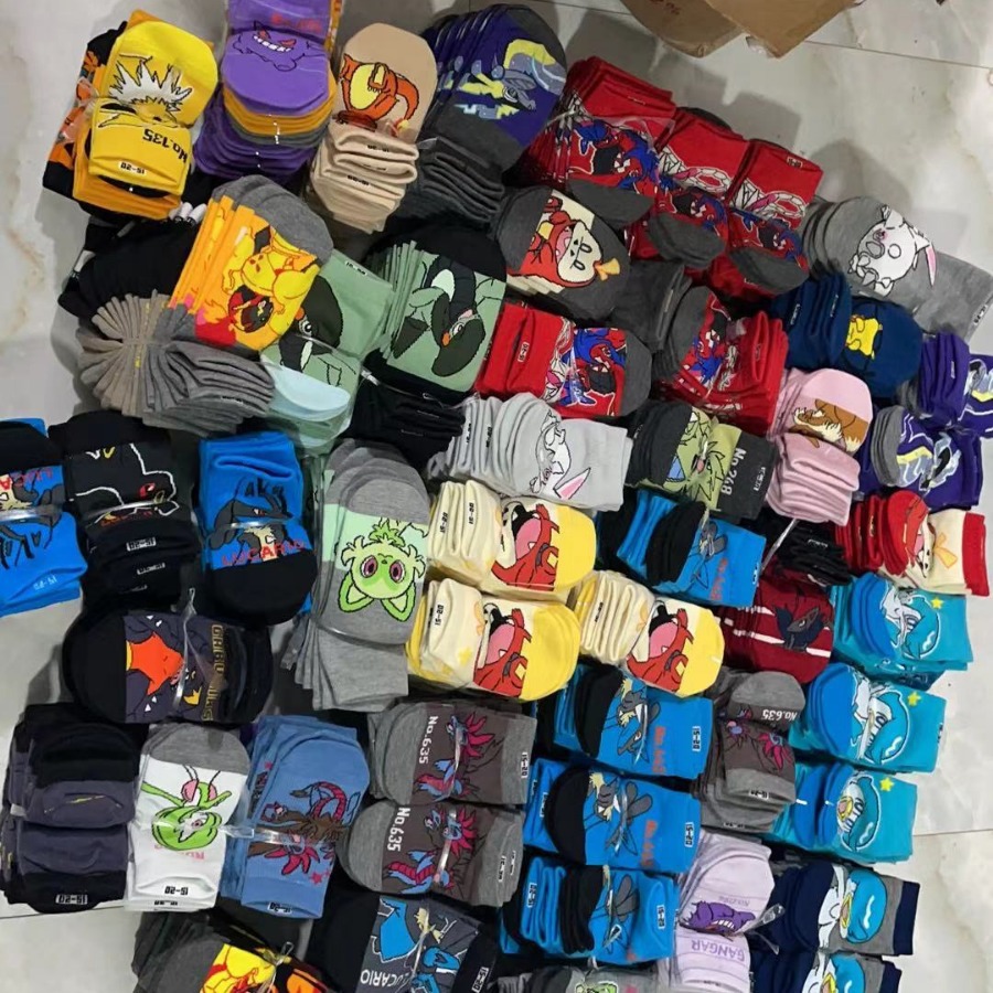 外贸尾单袜子 日系史努比 短款直板女船春夏薄款棉袜批发也可代发