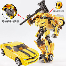 百微变形玩具TW-1025黄蜂勇士 放大版金刚成品可动机器人男孩模型