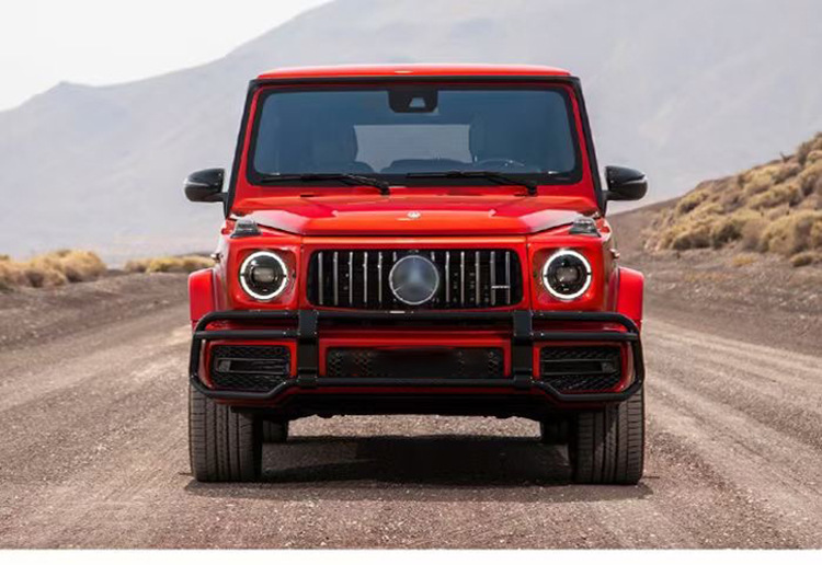 适用于奔驰g65g63g500g550g600新款19款低升高改装全led大灯总成