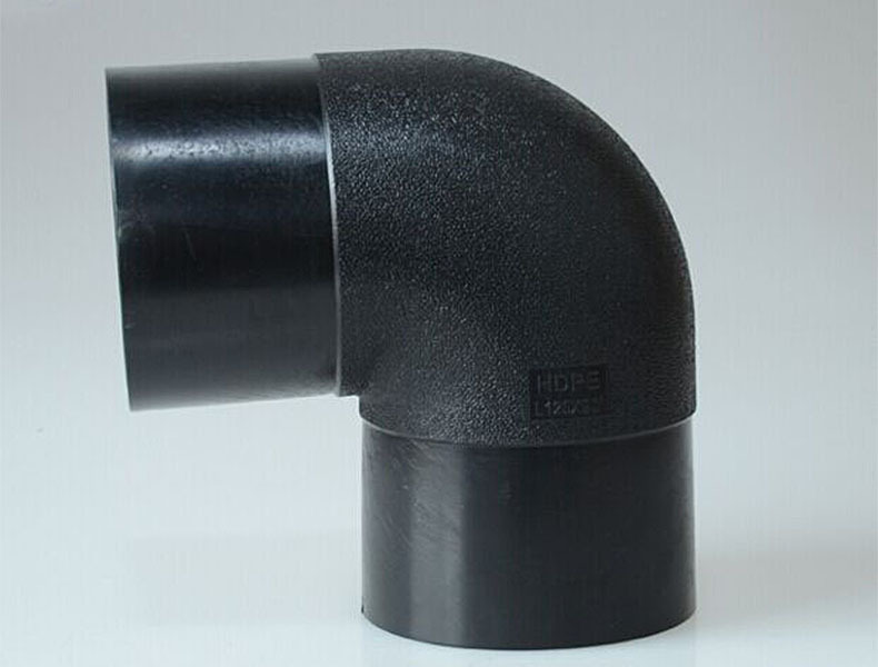 立勤 工程款对接式pe弯头新料hdpe等径弯接头规格齐全