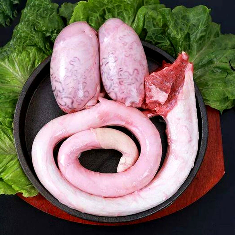 5斤顺丰免邮牛鞭新鲜冷冻男用现牛三宝牛宝牛蛋新鲜黄牛鞭