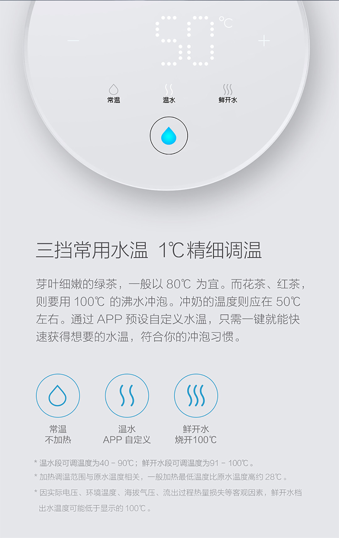 云米智能即热饮水吧1a 4l版适用大容量烧水壶即热便携饮水机
