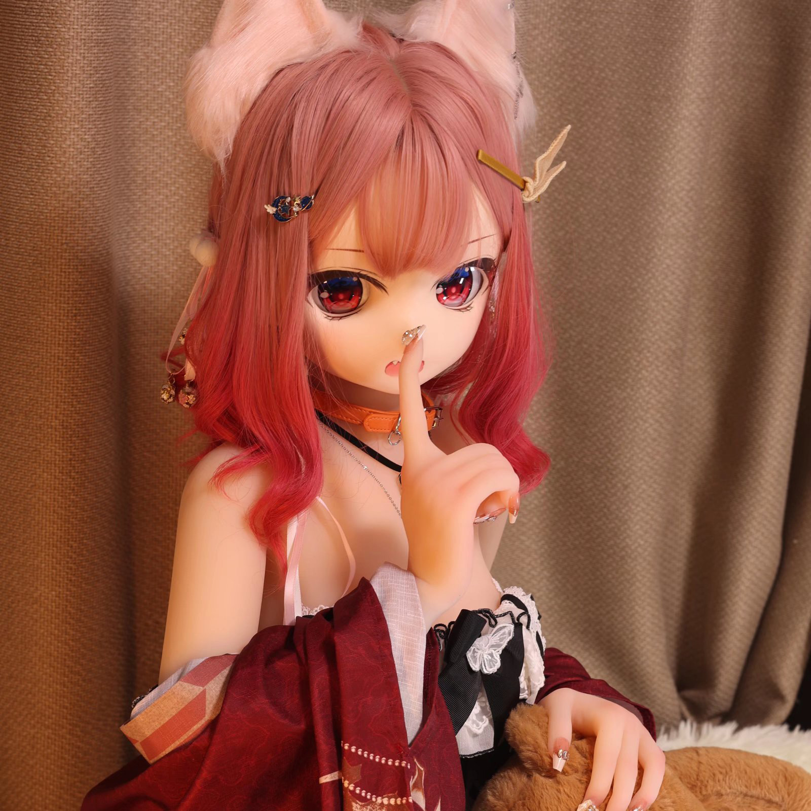 动漫永雏塔菲二次元正版bjd实体娃娃派蒙手办摆件景品等身人偶