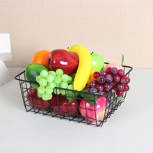 仿真水果蔬菜套装假水果苹果柿子石榴家居橱柜厨房茶几装饰品摆件