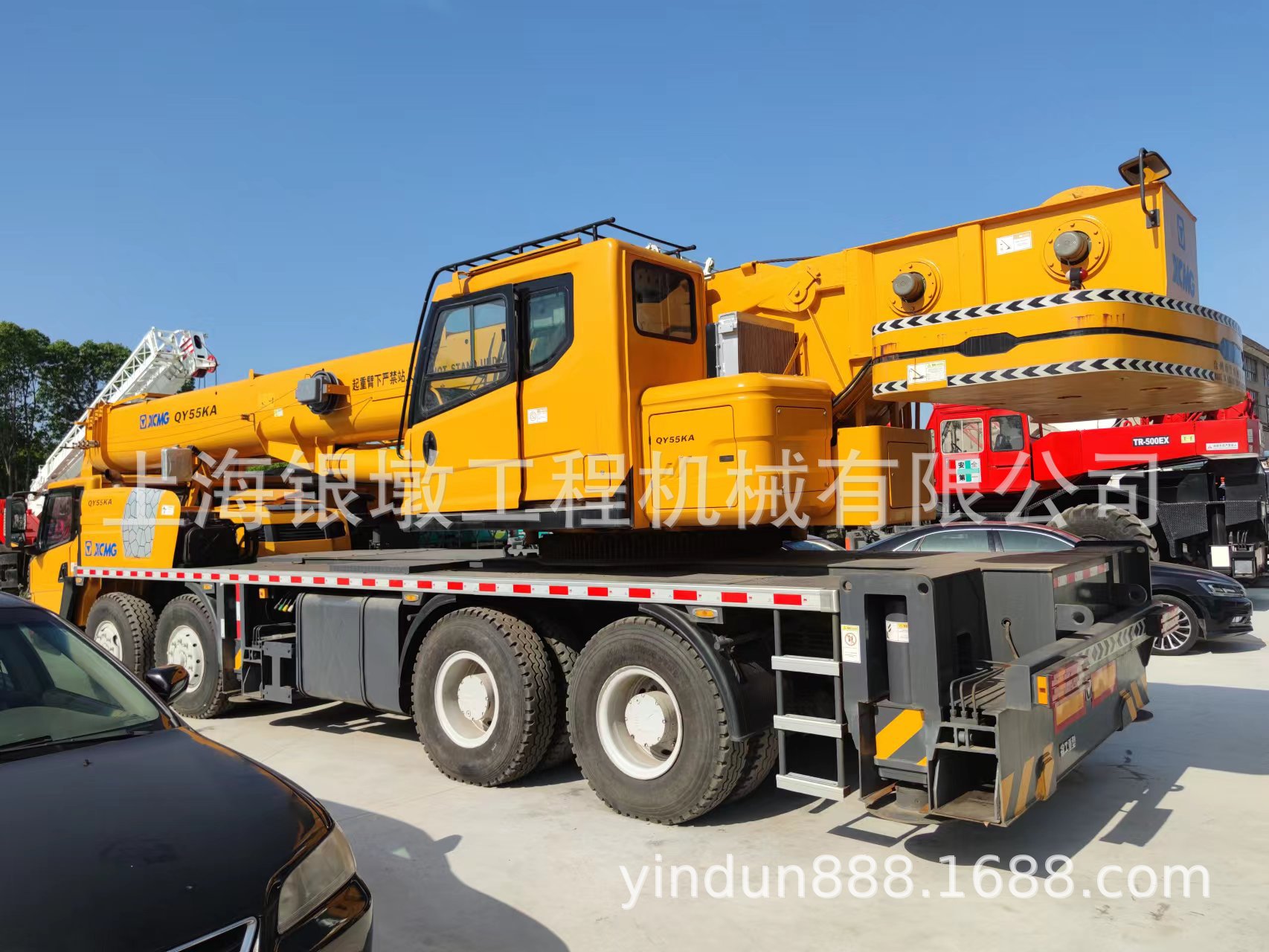 二手徐工汽车吊 qy55kc 55吨吊机 起重机  徐工吊车