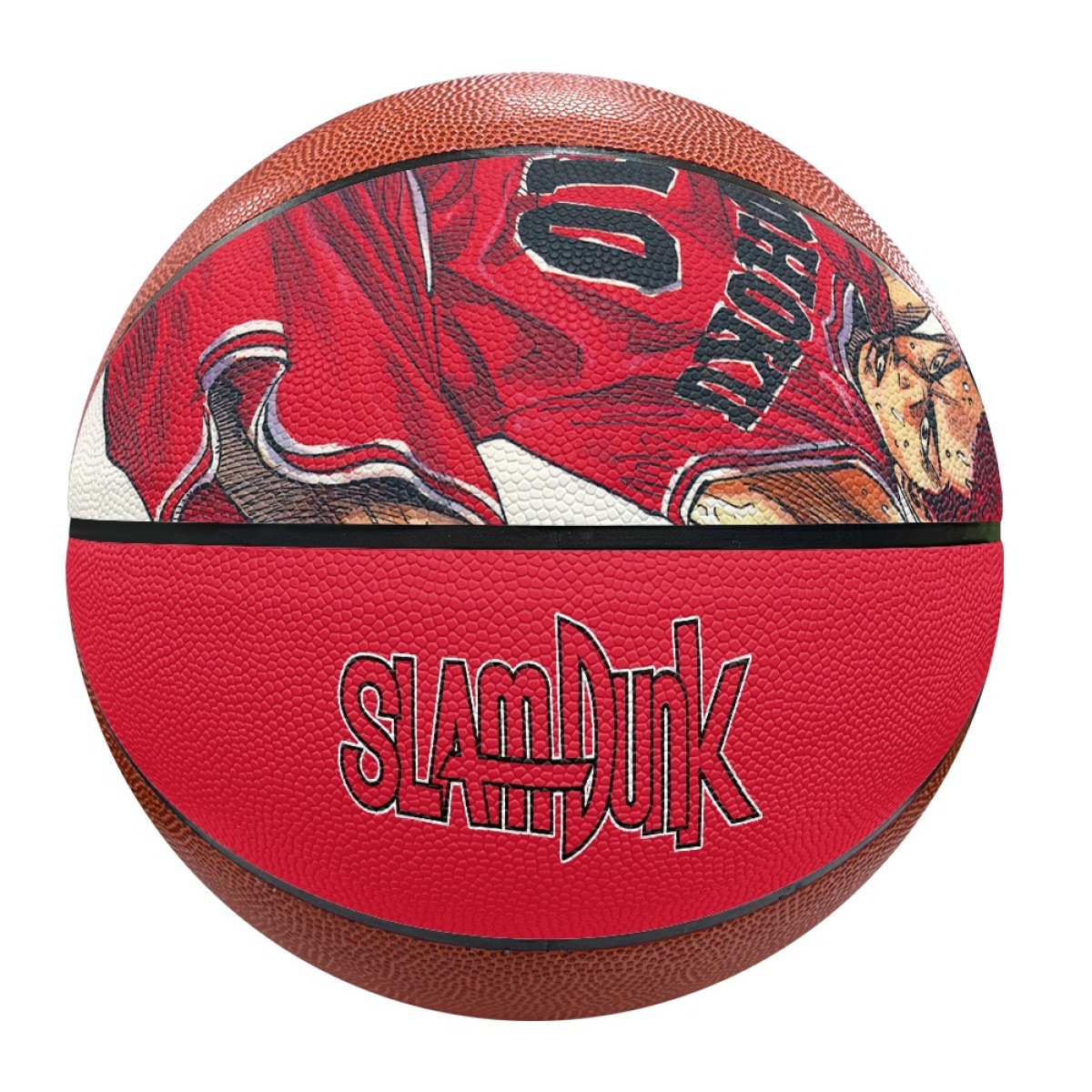 一件代发双片印花slam dunk樱木花道图案亚马逊热卖橡胶7号篮球