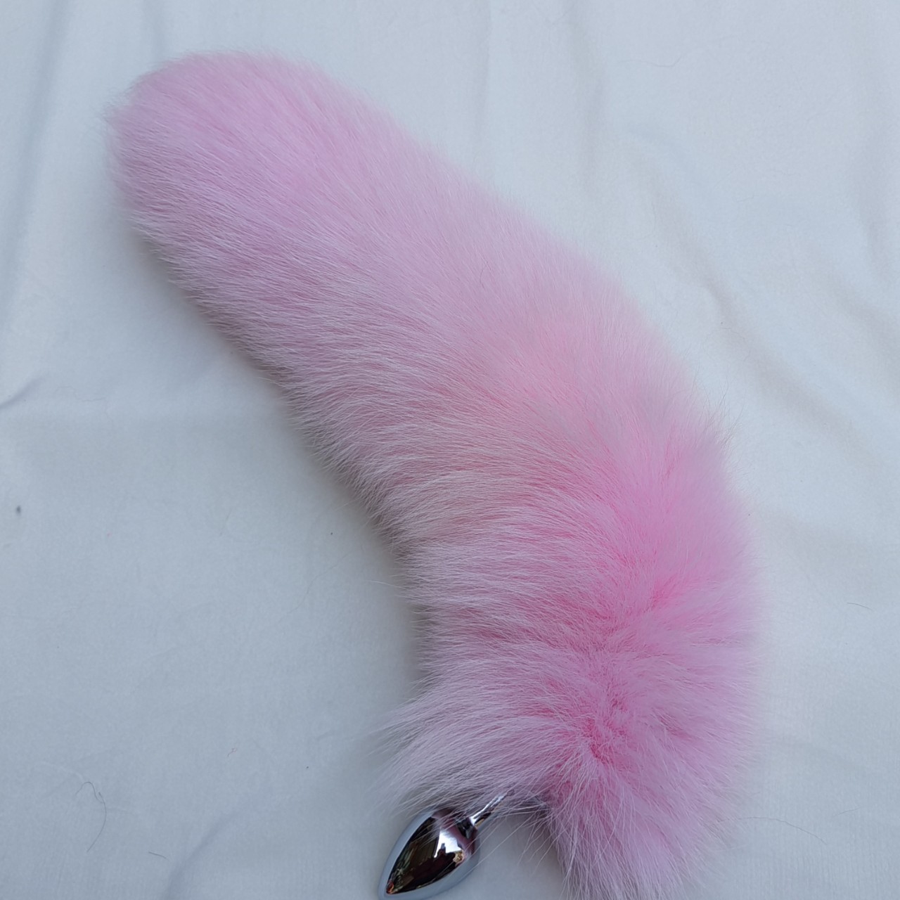 粉色狐狸尾巴肛塞可拆卸肛塞情趣尾巴用品男女后庭玩具自慰器