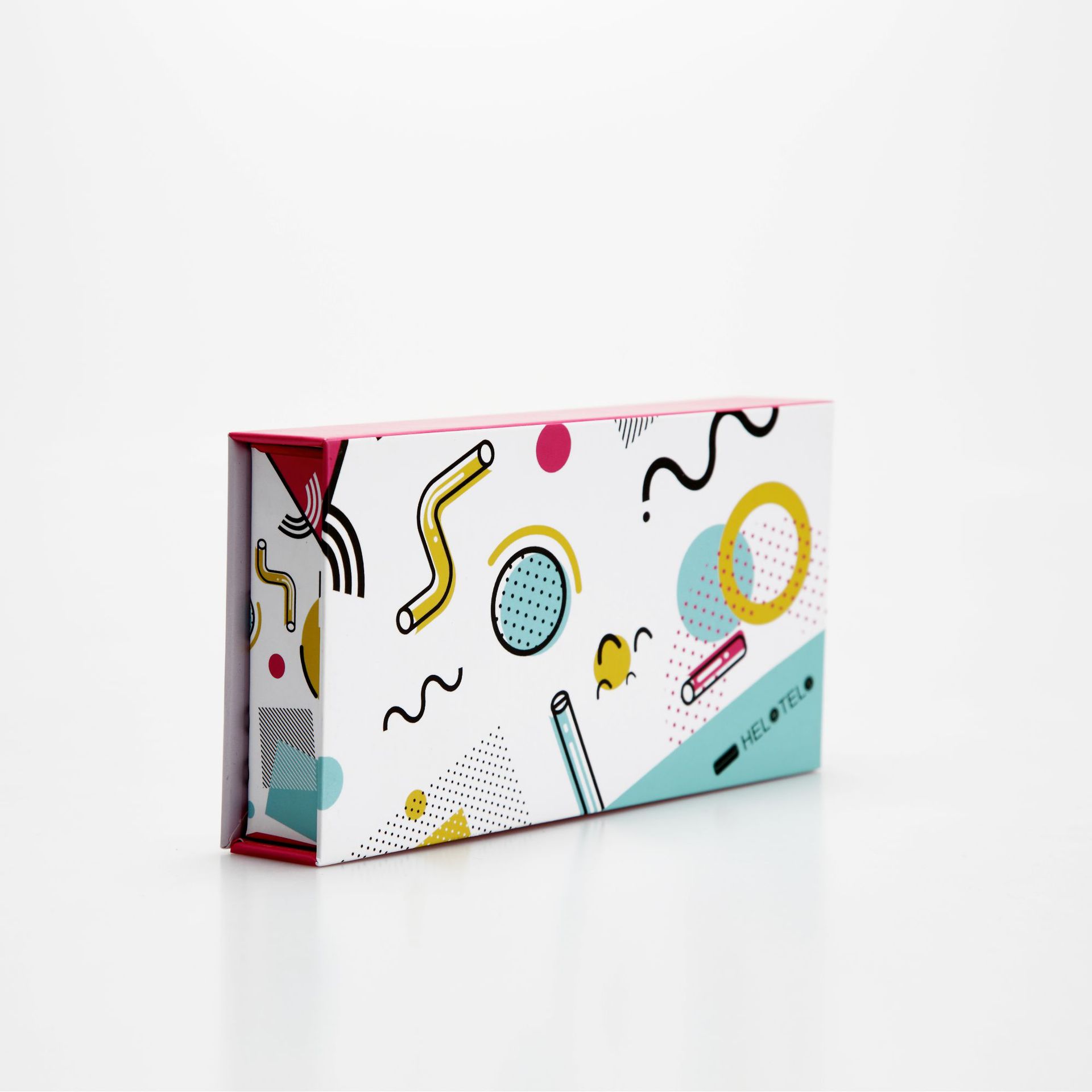 玩具笔产品包装盒 钢笔水彩笔文具盒 电子产品包装礼品盒设计