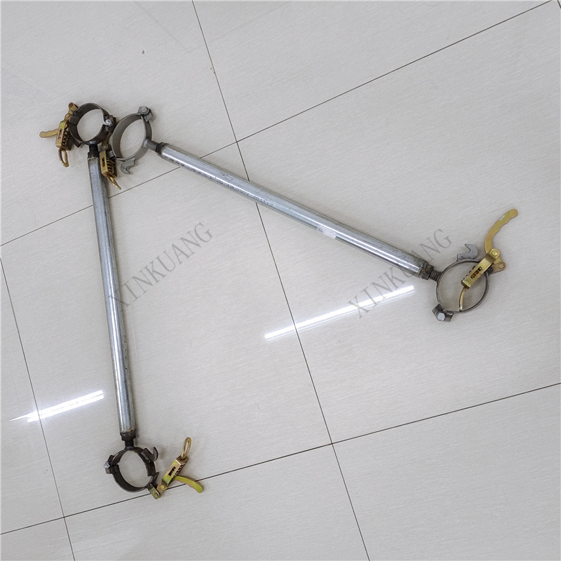 金钻生产矿用单体液压支柱防倒装置 新款加粗防坠器 防倒防坠装置