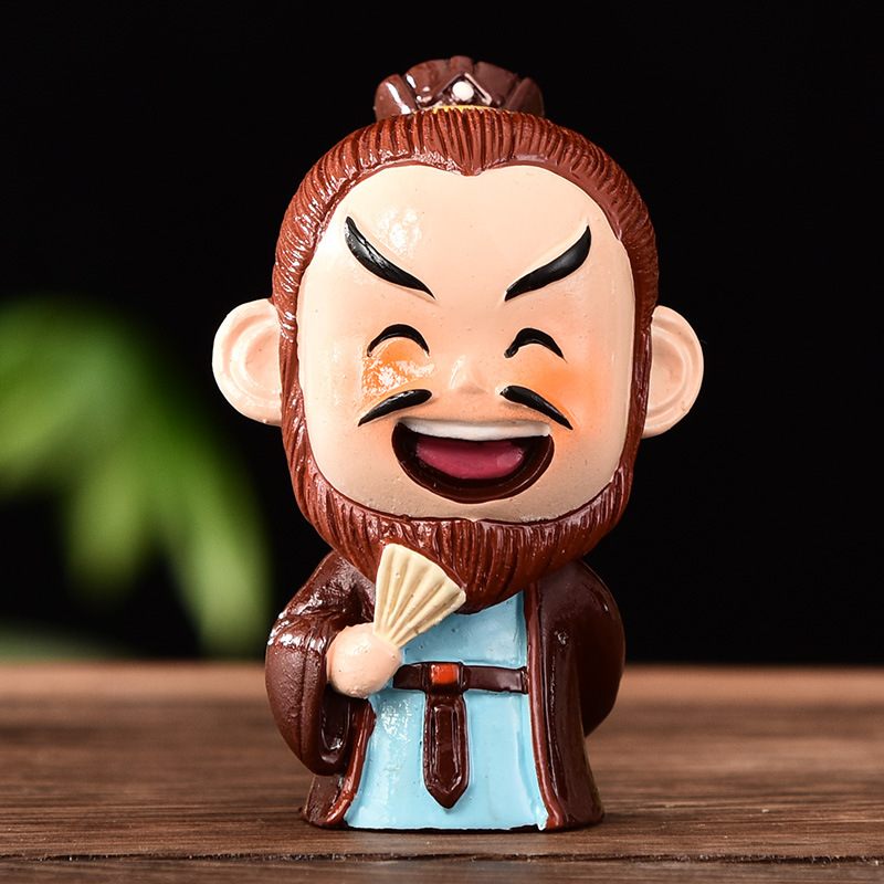 工艺品交趾陶瓷小公仔 卡通冷瓷泥塑小泥人 景点旅游纪品念小礼物