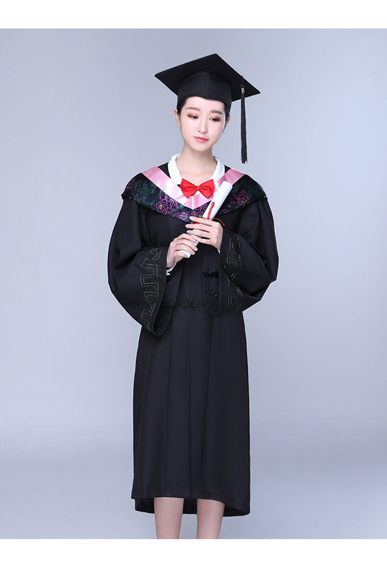 硕士服租学位学士大学生本科毕业礼服文科工科学校商用厂家直销批