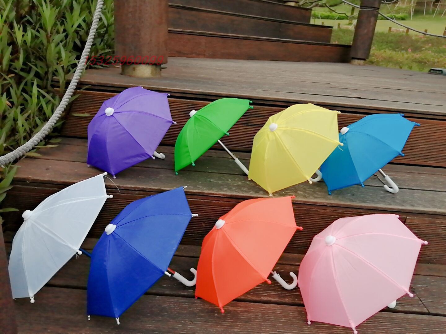 机车小伞玩具伞装饰超小雨伞摄影道具伞宝宝卡通小号伞纯色伞