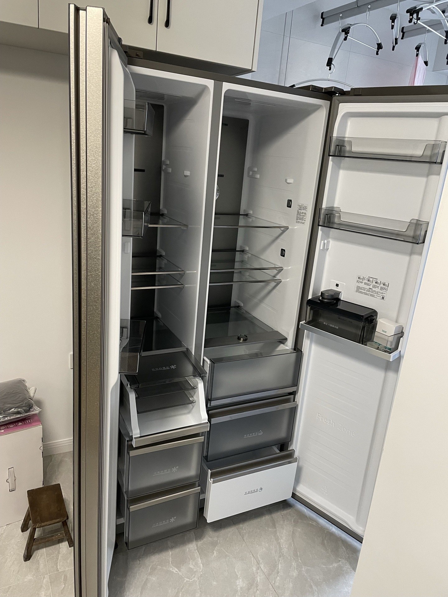 适用海信bcd-621wtdgvbpv风冷无霜一级变频家用真空菌双开门冰箱