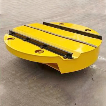 众力达地轨车转向旋转台轨道地平车转盘轨道平车转弯换轨转盘