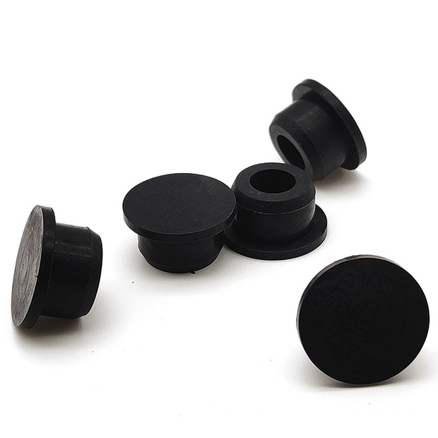 定制硅胶塞子螺纹硅胶堵头孔塞t型橡胶塞防水硅胶密封盖橡胶防尘