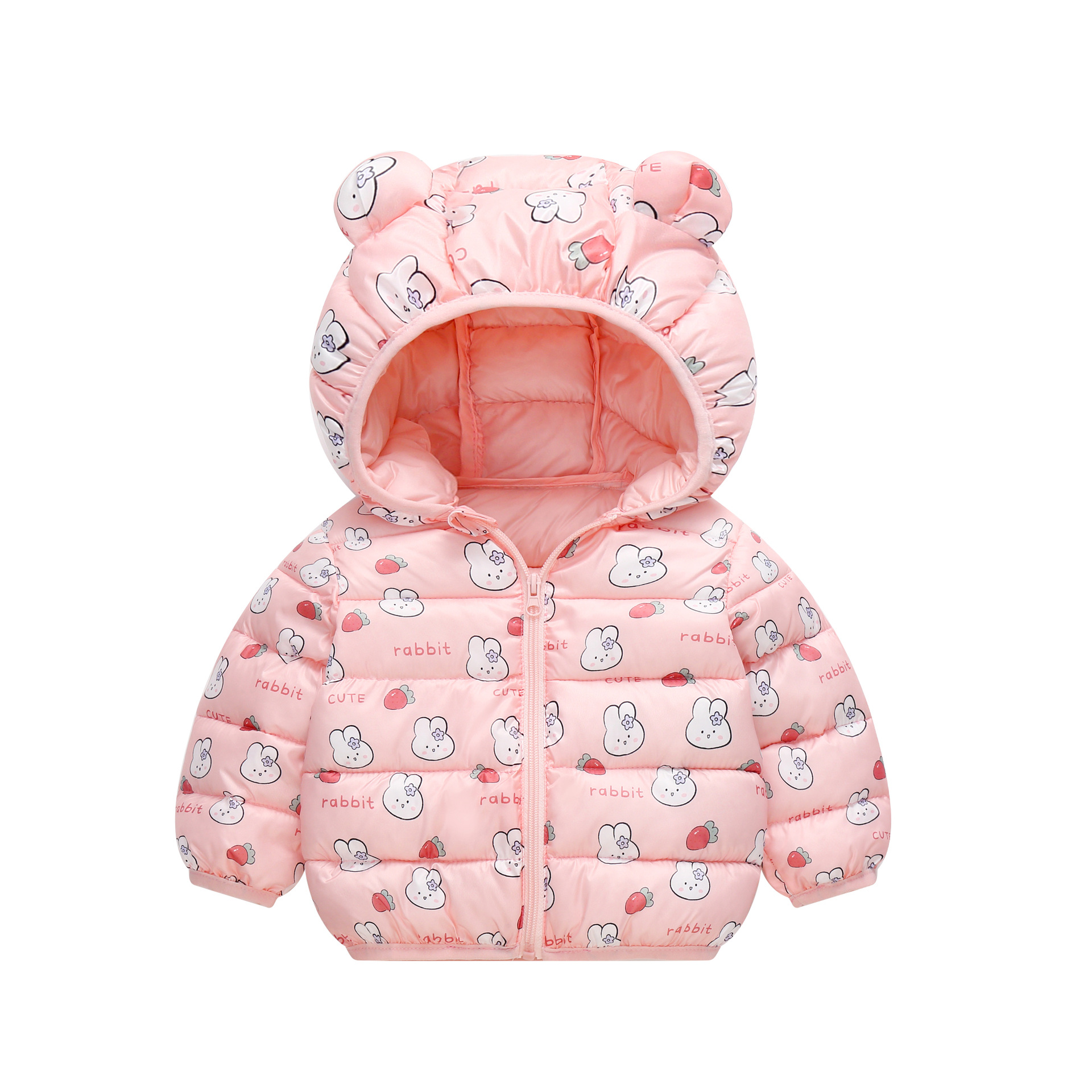 Foreign Trade Children's Wear Spring, Autumn and Winter New Cartoon Children's down and Wadded Jacket Children's Cotton-Padded Clothes for Boys and Girls Cartoon Coat