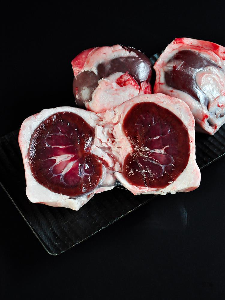 裹油羊腰新鲜非原油烧烤食材包油羊腰串羊内腰子羊肾清真冷冻商用
