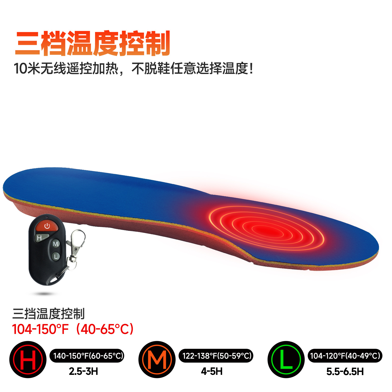 Heating Insole USB Charging Smart Warmed Insole Feet Warmer Winter Electric Heating Feet-Warming Pad Wholesale Winnah7