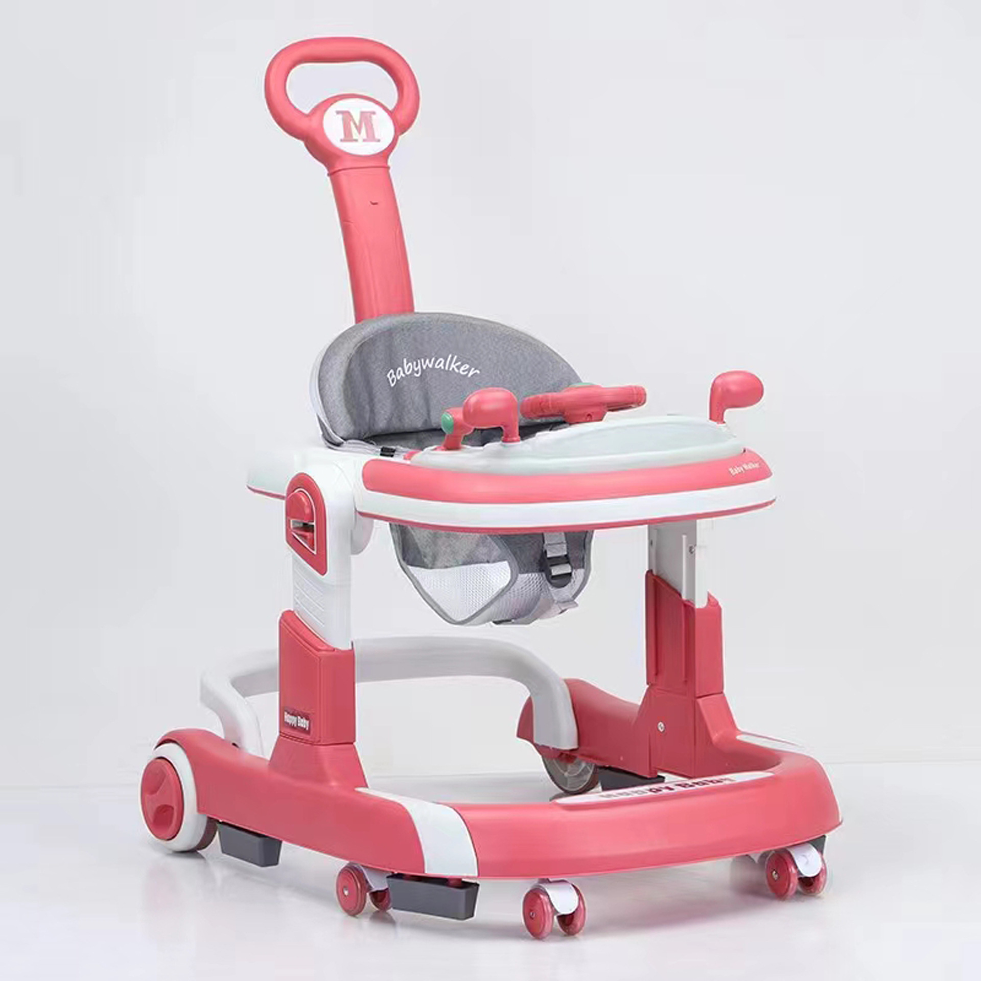 新款多合一手推助步车婴儿学步车儿童折叠多用型防侧翻宝宝代批发