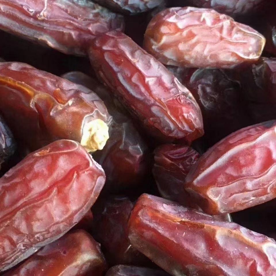 特级沙特椰枣 干耶枣一级迪拜阿联酋伊拉克新疆特产蜜枣 黑椰枣干