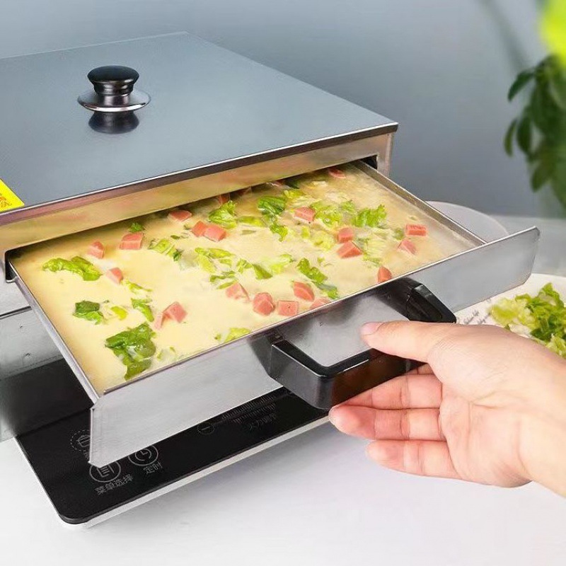 肠粉机304家用201不锈钢小型肠粉蒸盘工具蒸箱迷你广东拉肠粉