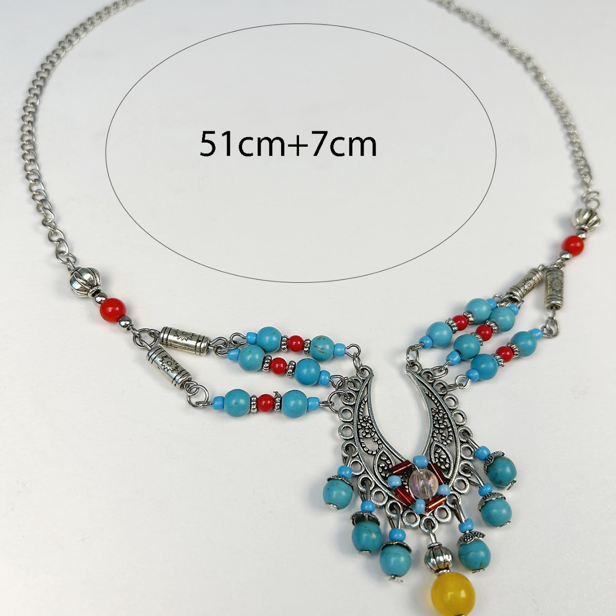 新款饰品复古民族风额头链云南西藏旅游写真古风个性拍摄头链头饰