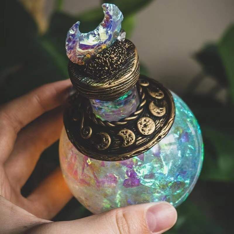 跨境新款 moon magic potion月亮魔法药水瓶摆件装饰品