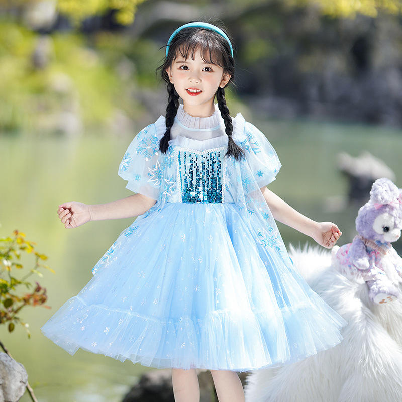 女童芭蕾舞裙夏季公主裙儿童纱裙高级感小女孩网红裙子宝宝夏装裙