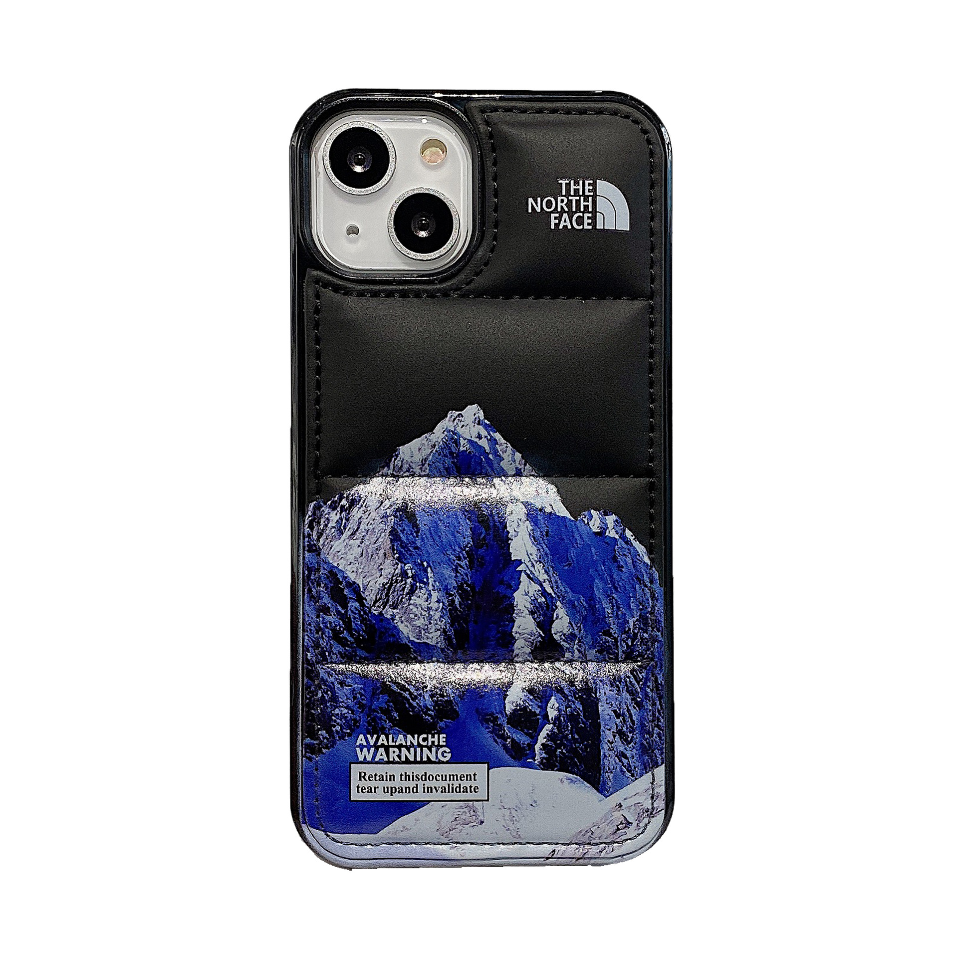 创意北面雪山苹果13适用iphone11/12promax手机壳xs/xr防摔7p软壳