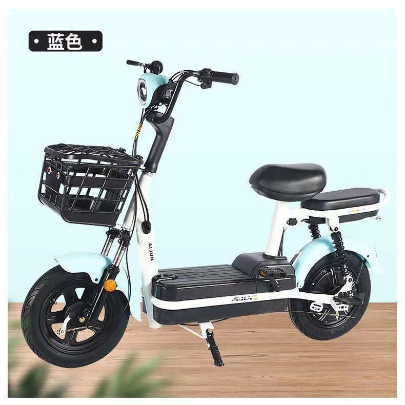 New Electric Bicycle Male and Female Student Lithium Battery Electric Car Electric Car Adult Scooter Battery Car