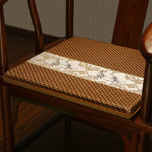 新中式红木沙发坐垫夏季凉席垫透气藤椅垫夏天款通用防滑凉垫