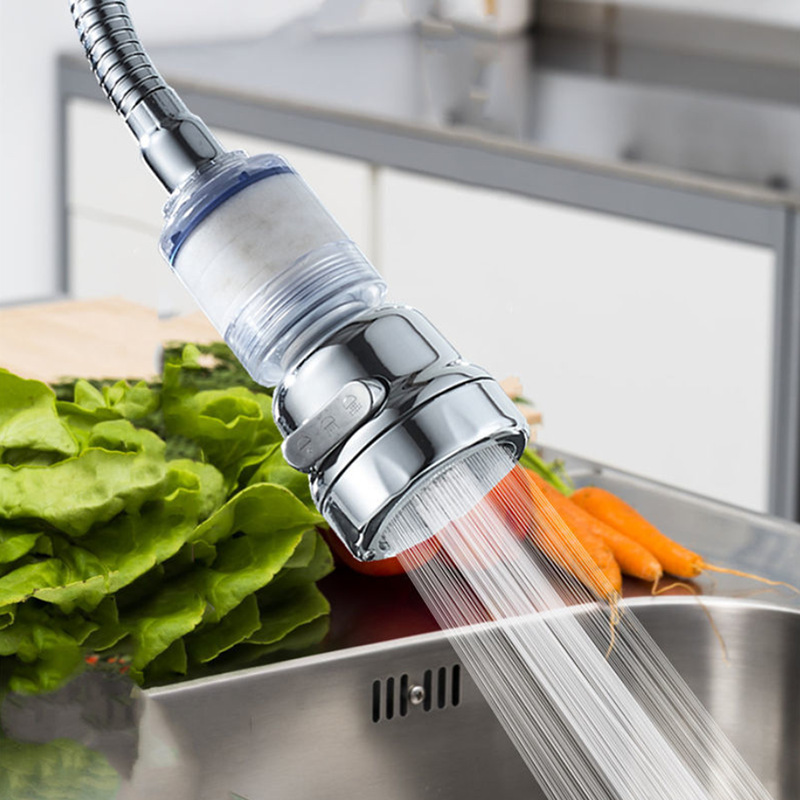 厨房水龙头防溅花洒头过滤净水喷头菜槽花洒延伸器