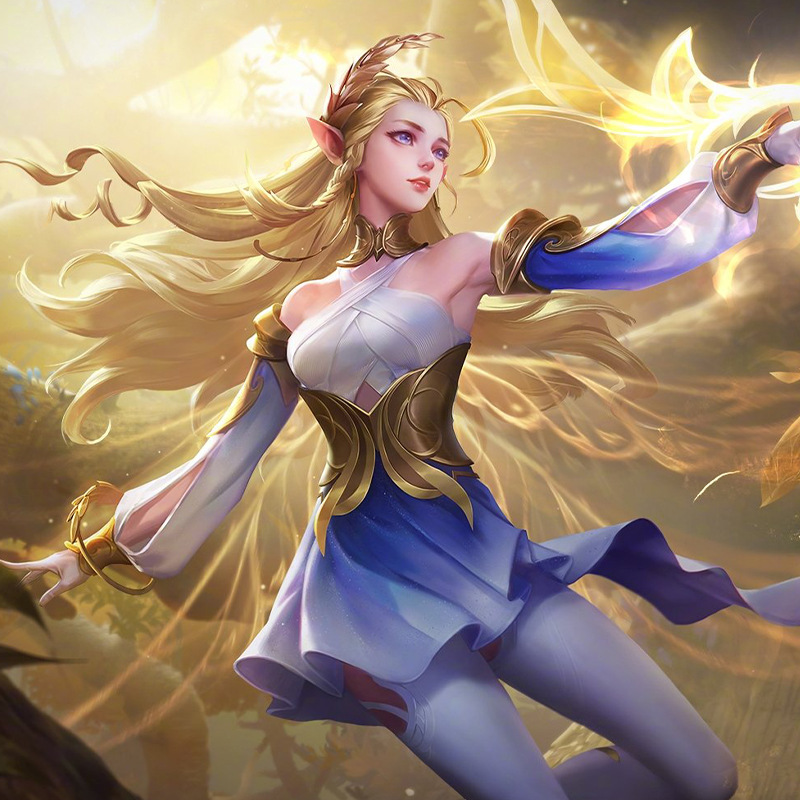 星尚漫舞王者荣耀精灵之弓艾琳cos服cosplay游戏cosplay套装女装