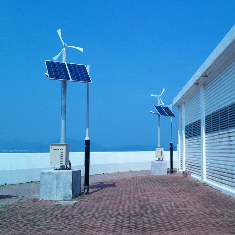 50w太阳能风能互补路灯 城市道路照明led灯8米10米12米路灯杆定制