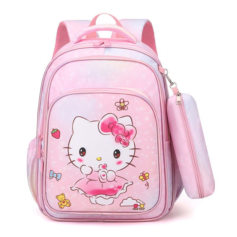 Frozen Schoolbag Kindergarten Primary School Student Schoolbag Baby's Backpack Girls' Schoolbag Cartoon Spider-Man Schoolbag