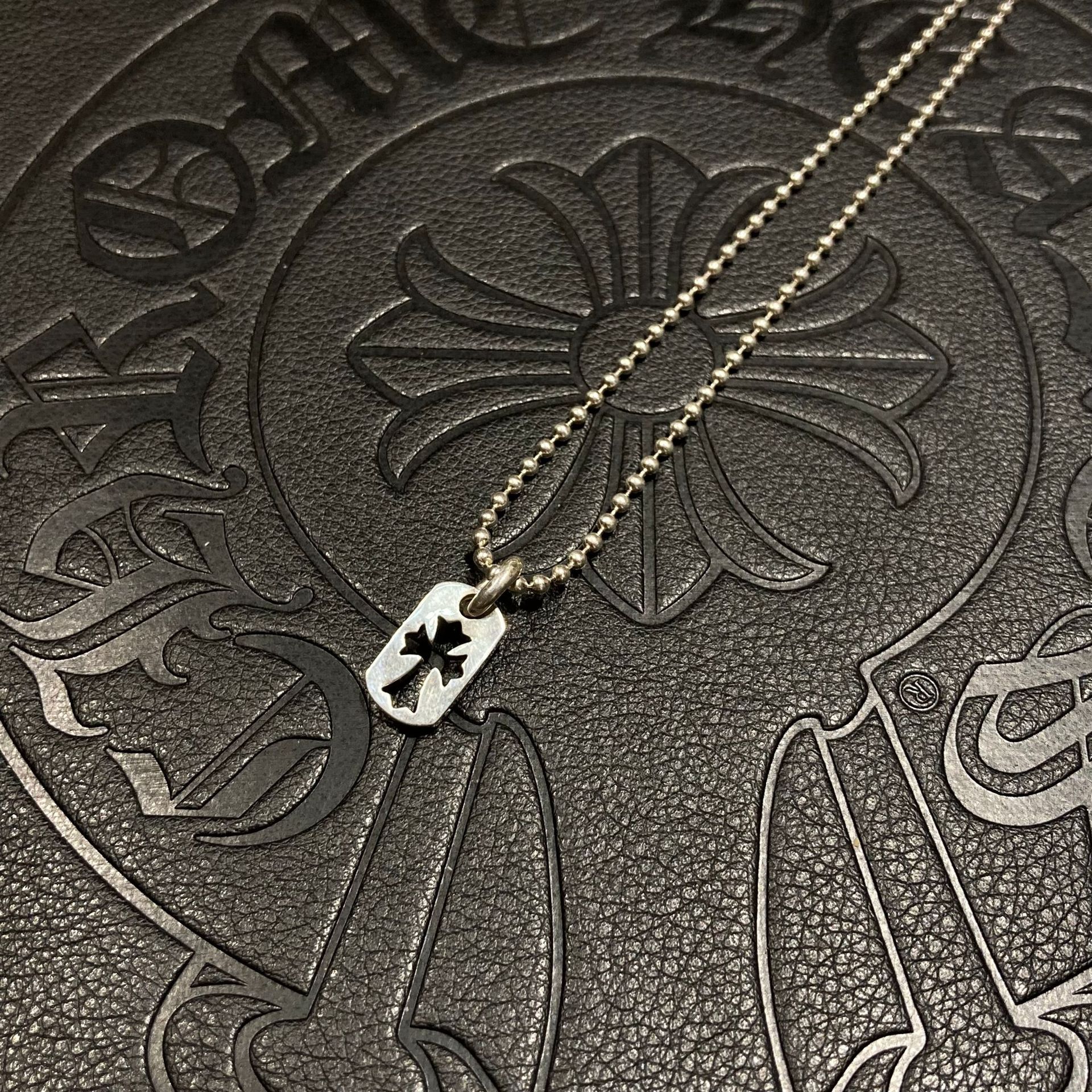 宗克罗心小号镂空十字架吊坠 基础款 男女配饰挂牌迷你项链坠