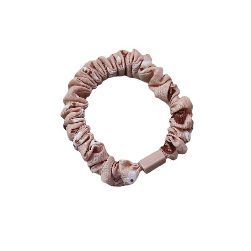 Korean Style Fresh Large Intestine Hair Band Internet Celebrity Small Intestine Ring Girl Ponytail Rubber Band Hair Rope Children's Hair Rope Hair Ring