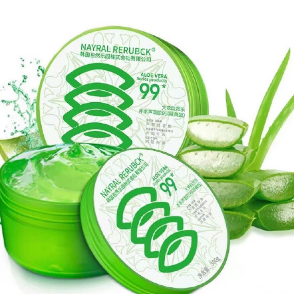 韩国自然乐芦荟凝胶保湿晒后92芦荟胶300ml代发批发-阿里巴巴