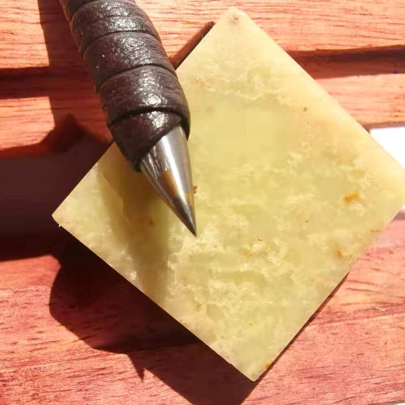 老石人钨钢合金篆刻刀套装合金石刻刀印章雕刻刀石头刻字刻章工具