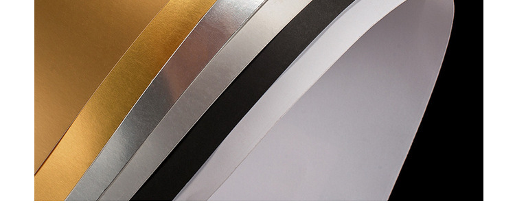 摄影柔光金卡银卡黑白卡纸拍照背景纸辅助摄影反光纸道具静物拍摄