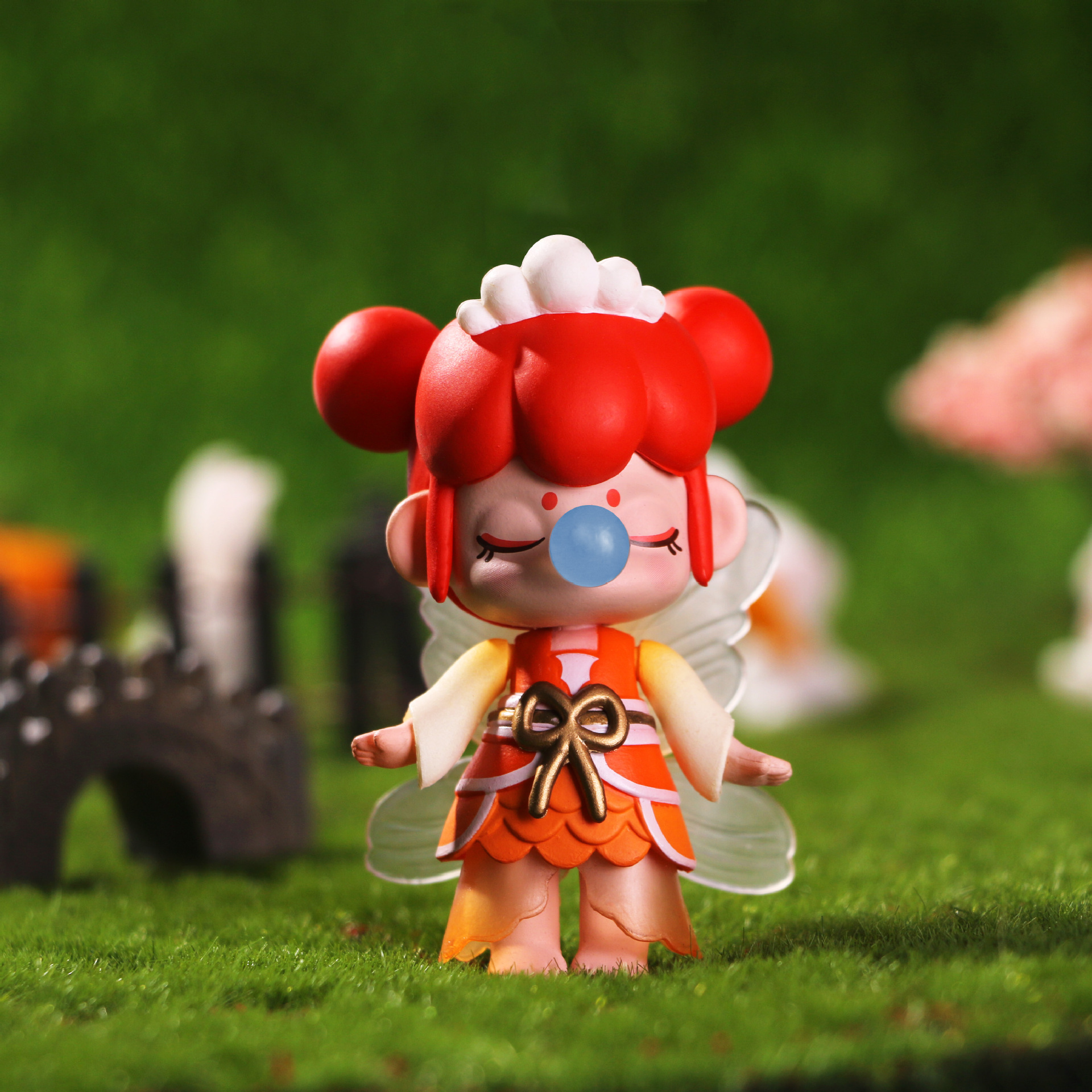 盲盒2020网红新款女孩手办女生版公仔玩具狐仙儿童娃娃忙和便宜鹿