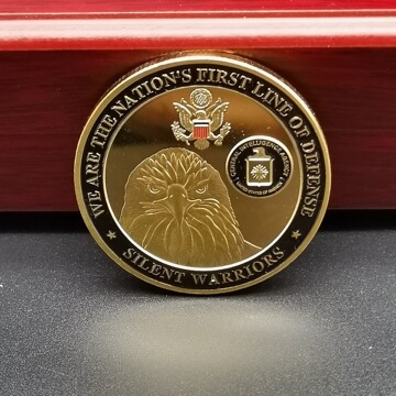 现货批发美国纪念章镀金镀金硬币跨境新款纪念币自由女神鹰洋外贸