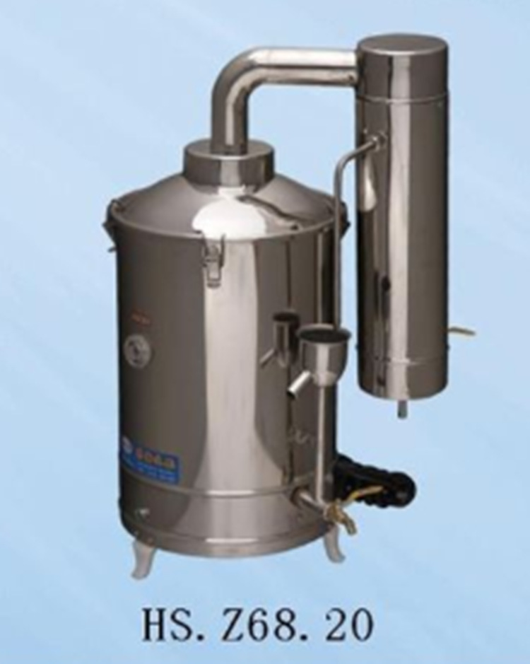 ZZ不锈钢电热蒸馏水器20L 型号:BZ188-HS.Z68.20库号：M404497